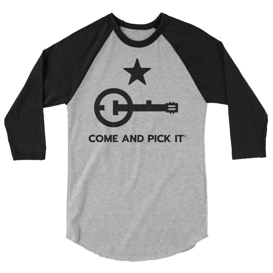 COME AND PICK IT - 3/4 sleeve raglan shirt